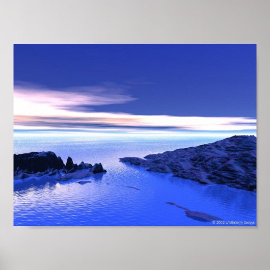 Arctic Sunrise Poster (Voorkant)