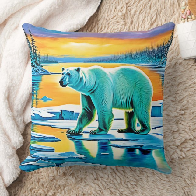 Arctic Sunset Polar Majesty Kussen (Deken)