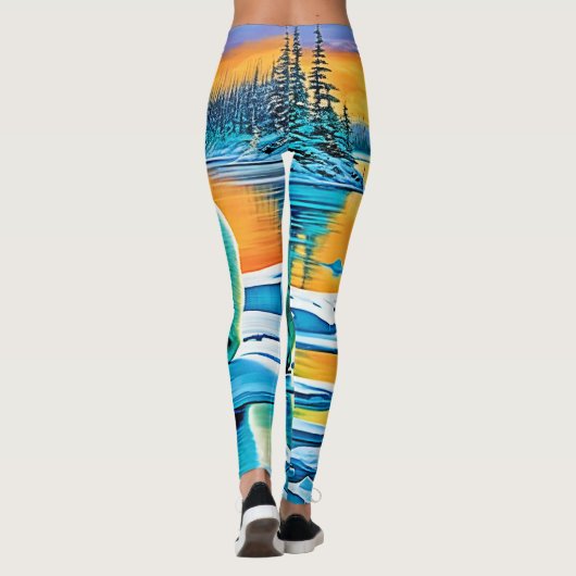 Arctic Sunset Polar Majesty Leggings (Achterkant)