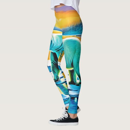 Arctic Sunset Polar Majesty Leggings (Links)