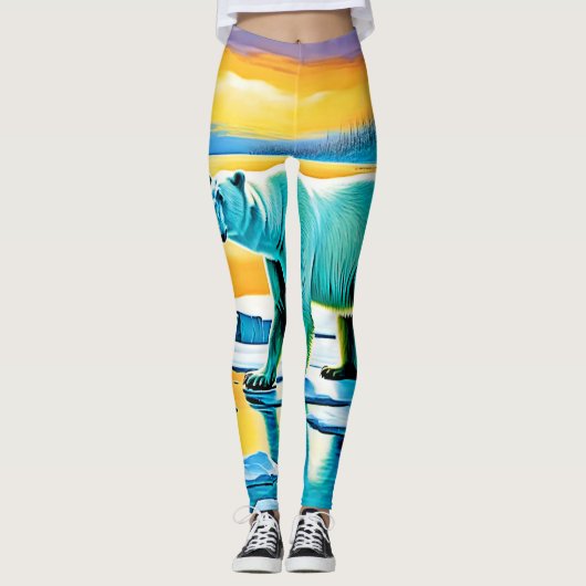 Arctic Sunset Polar Majesty Leggings (Voorkant)