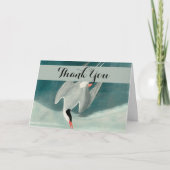 Arctic Tern Audubon Bird Wildlife Painting Bedankkaart (Voorkant)
