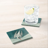 Arctic Tern Audubon Bird Wildlife Painting Kartonnen Onderzetters (Insitu)
