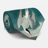 Arctic Tern Audubon Bird Wildlife Painting Stropdas (Opgerold)