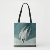 Arctic Tern Audubon Bird Wildlife Painting Tote Bag (Voorkant)