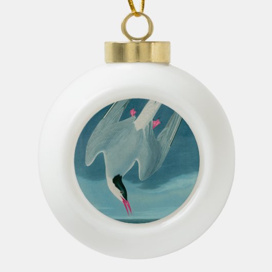 Arctic Tern Birds of America Audubon Print Keramische Bal Ornament (Voorkant)