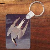Arctic Tern van John James Audubon, vogels Sleutelhanger (Achterkant)