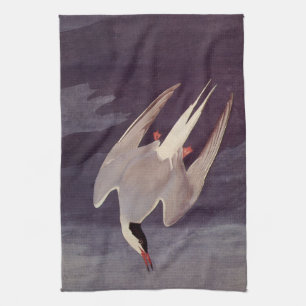 Arctic Tern van John James Audubon, vogels Theedoek