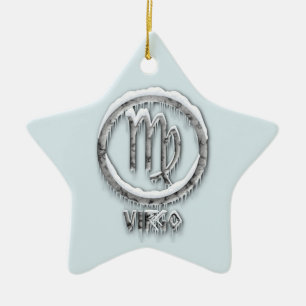 Arctic Virgo Keramisch Ornament