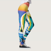 Arctic Wild Snowy Polar Beer Leggings (Rechts)