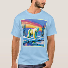 Arctic Wild Snowy Polar Beer T-shirt