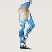 Arctic Winter Fox Snow Leggings (Rechts)