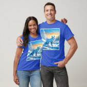 Arctic Winter Fox Snow T-shirt (Unisex)