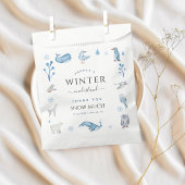 Arctic Winter Onederland 1e Verjaardag Bedankt Bedankzakje