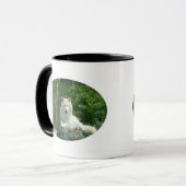 Arctic Wolf Coffee Mok (Voorkant links)