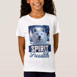 Arctic Wolf Geest van Vrijheid T-shirt