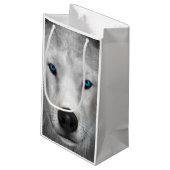 Arctic Wolf Klein Cadeauzakje (Achterkant Gekanteld)