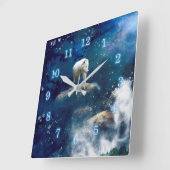 ARCTIC WOLF MOON STRIDER VIERKANTE KLOK (Hoek)