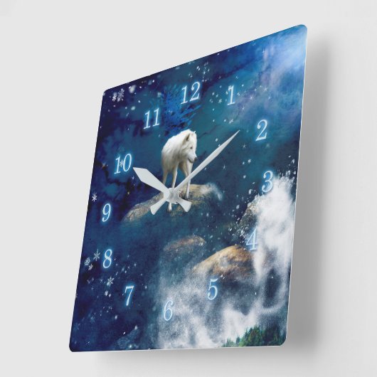 ARCTIC WOLF MOON STRIDER VIERKANTE KLOK (Hoek)