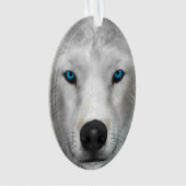 Arctic Wolf Ornament (voorkant)