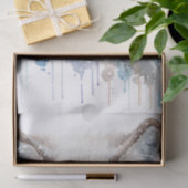 Arctic Wolf Waterverf Tissuepapier (Geschenk)