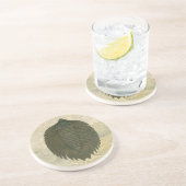 Arctinrus Boltoni Fossil Trilobite Zandsteen Onderzetter (Zijkant)