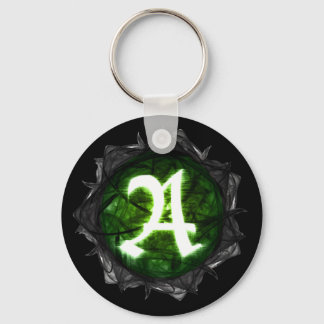Arctiris Green Key Chain Sleutelhanger