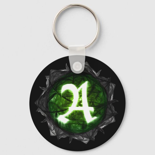 Arctiris Green Key Chain Sleutelhanger (Voorkant)