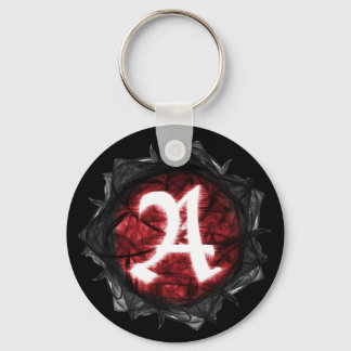 Arctiris Red Key Chain Sleutelhanger