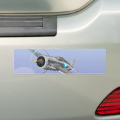 Arctisch avontuur bumpersticker (Op auto)