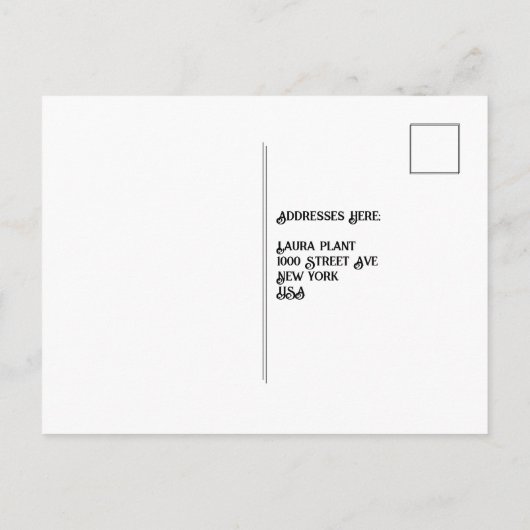 arctisch Briefkaart (Achterkant)