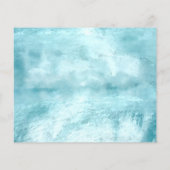 Arctisch dier baby het is koud buiten winterdouche flyer (Achterkant)