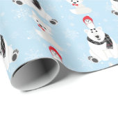 Arctisch dierentransport cadeaupapier (Rol Hoek)