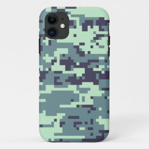 Arctisch digitaal camouflagepatroon Case-Mate iPhone case