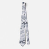 Arctisch Geest Tactisch Camouflagepatroon Stropdas (Voorkant)