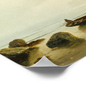 Arctisch kustlandschap Poster (Hoek)