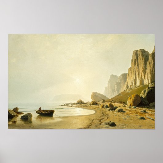 Arctisch kustlandschap Poster (Voorkant)