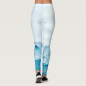 Arctisch landschap IJsberg Groenland Noorwegen Spi Leggings (Achterkant)