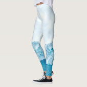 Arctisch landschap IJsberg Groenland Noorwegen Spi Leggings (Links)