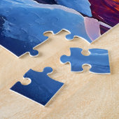 Arctisch landschap legpuzzel (Zijkant)