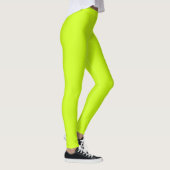 Arctisch limoen (effen kleur) leggings (Rechts)