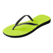 Arctisch limoen (effen kleur)  teenslippers (Schuin)