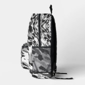 Arctisch Sneeuwcamouflage Bedrukte Rugzak (Rechts)