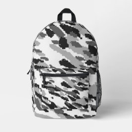 Arctisch Sneeuwcamouflage Bedrukte Rugzak