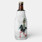 Arctisch struisvogel op de vlucht flesjeskoeler (Fles Voorkant)