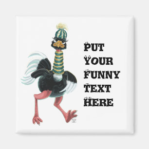 Arctisch struisvogel op de vlucht magneet