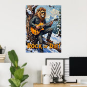 Arctisch volkslied: Lion's Cold Groove Poster (Thuiskantoor)