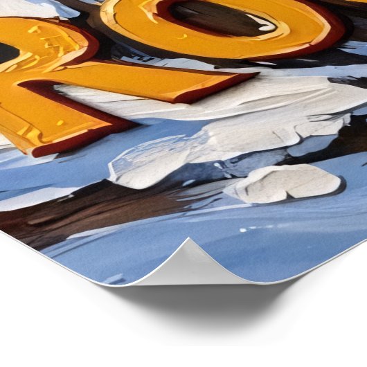 Arctisch volkslied: Lion's Cold Groove Poster (Hoek)