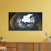 Arctisch zee canvas afdruk (Insitu (Woonkamer))