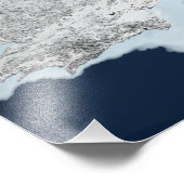 Arctisch zee-ijs 2 foto afdruk (Hoek)